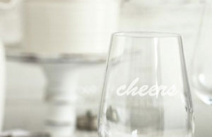 wine glass product selection for home page