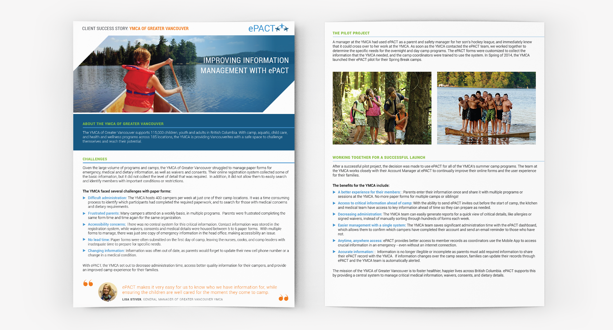 ePact YMCA Case Study