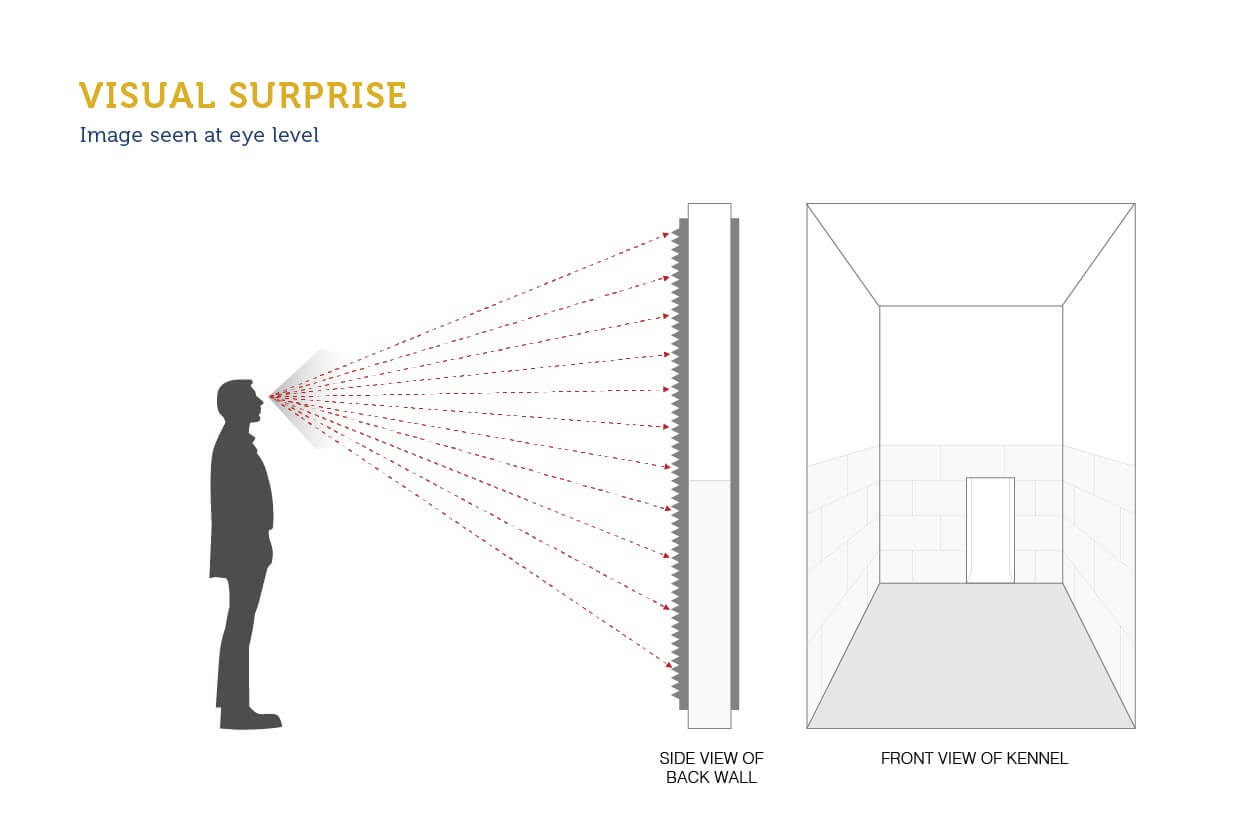 image of shelter at eye level